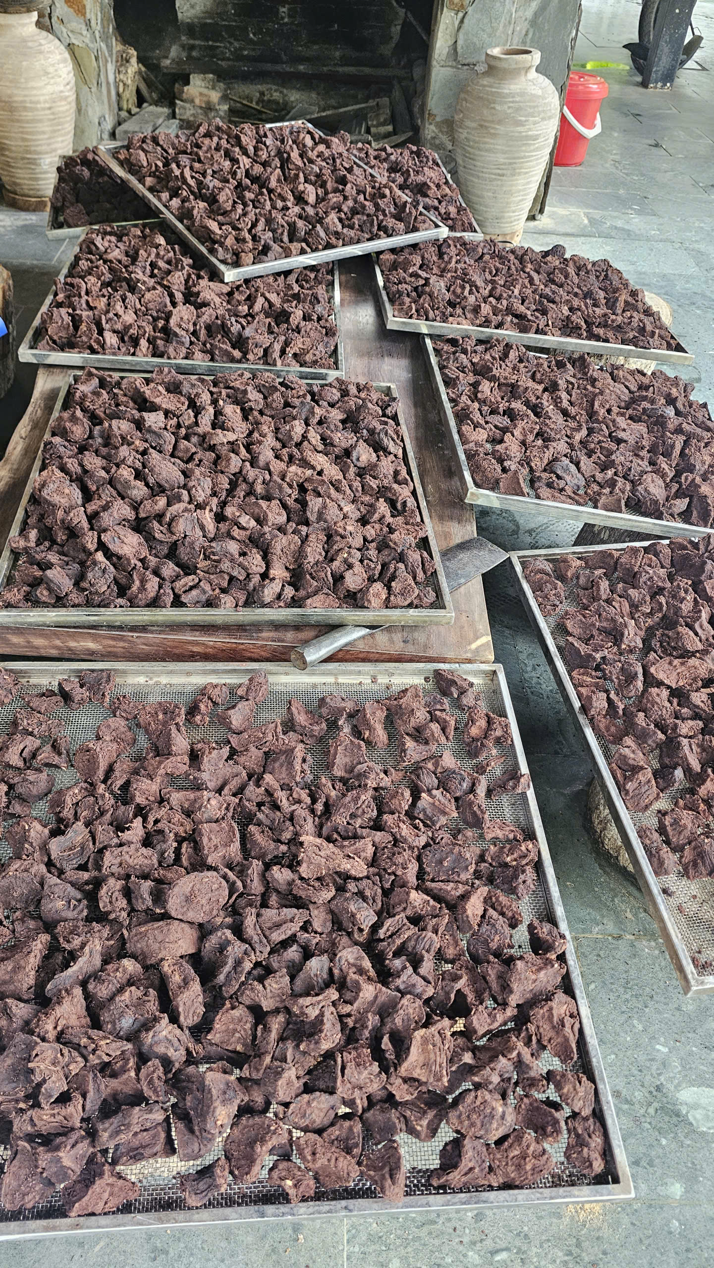 Chế Biến Trà Sâm Hà Thủ Ô Thượng Phẩm Sau Bao Ngày Nghiên Cứu 4 nhung mieng ha thu o cuu chung cuu sai